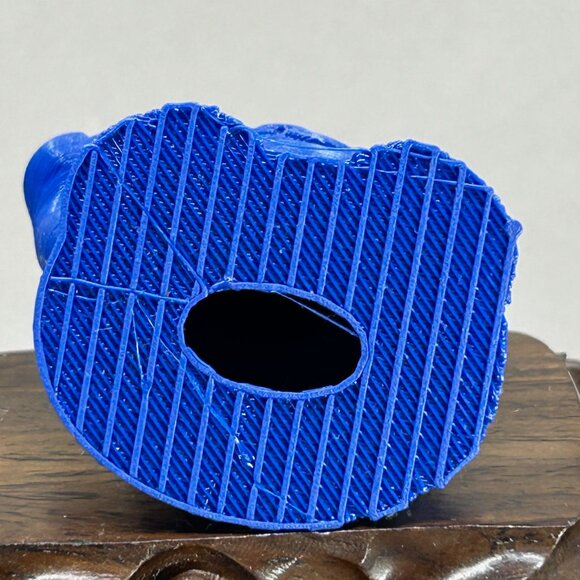 3D Printing Blue Lucky Fortune Cat Maneki Neko - Picture 4 of 8